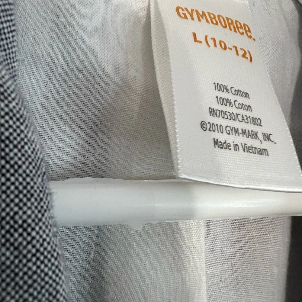 Gymboree Boys Gray Blazer With Pockets‎ Youth Large 10-12